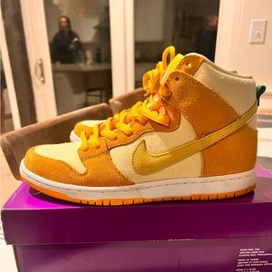 Nike SB Pineapple Dunk High Pro mens 8.5